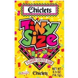  CHICLETS TINY SIZE FRUIT