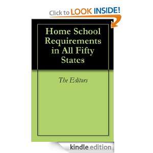 Home School Requirements in All Fifty States The Editors  