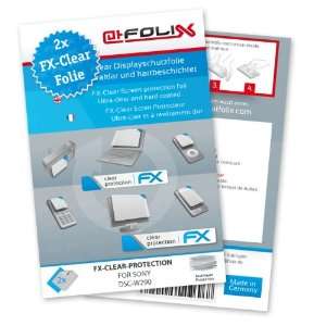  2 x atFoliX FX Clear Invisible screen protector for Sony DSC 