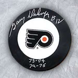  Gary Dornhoefer Philadelphia Flyers Autographed/Hand 