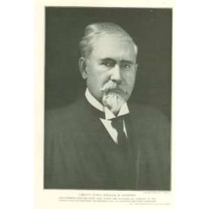    1910 Print Circuit Judge William H Sanborn 