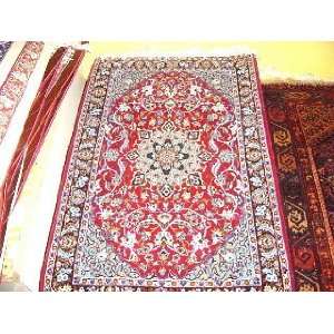 2x3 Hand Knotted Isfahan/Esfahan Persian Rug   24x37 