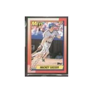  1990 Topps Regular #656 Mackey Sasser, New York Mets 