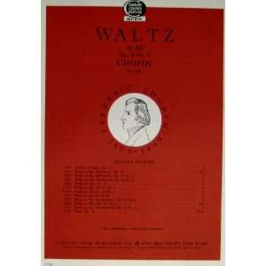  Waltz in Ab (Op. 34, No. 1) FR. Chopin Books