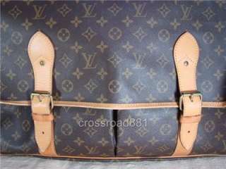 Auth LV. Monogram Sac Chasse Shoulder Bag Good  