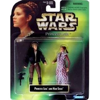   Princess Leia Collection Prince Leia And Han Solo Action Figure Set