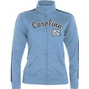 North Carolina Tar Heels Womens Light Blue Pacer French Terry Track 