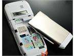 100% Unlocked 3 Sim card TV mobile cheap cell phone E71 white  
