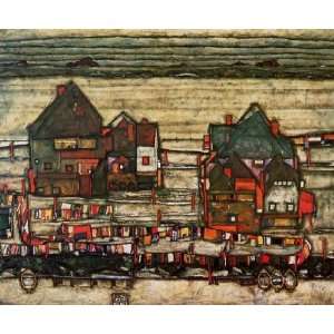  Hand Made Oil Reproduction   Egon Schiele   24 x 20 inches 