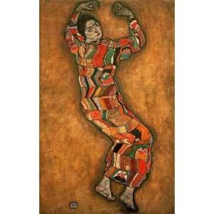  FRAMED oil paintings   Egon Schiele   24 x 38 inches 