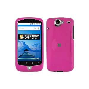  Google Nexus One Snap On Solid Protector Case Hot Pink 