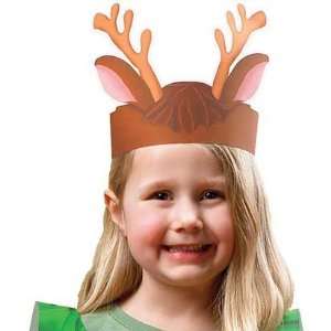  Holiday Fun Reindeer Hat 2ct Toys & Games