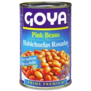 Goya Pink Beans   Low Sodium 15.5 oz  Grocery & Gourmet 