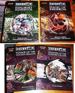   two Adventures (4 items total) set in the EBERRON Campaign Setting