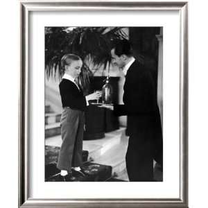  Little English Boy Gets Soda Water from Waiter, St. Moritz 