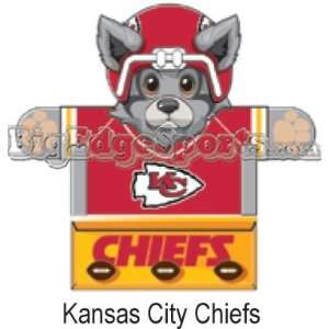    NFL Kansas City Chiefs Mascot Bookshelf 18