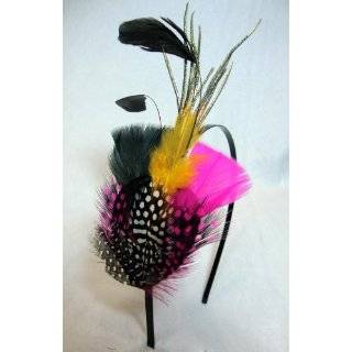 NEW Colorful Feather Fascinator Headband, Limited.