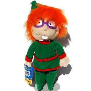  Chuckie Holiday Elf   Rugrats Bean Bag Plush Everything 