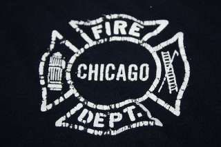 vtg 70s CHICAGO FIRE DEPARTMENT shirt  