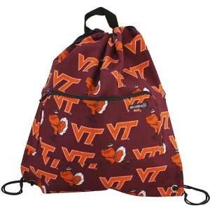  Virginia Tech Hokies Maroon Cinch Bag