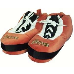   Astros Wrapped Logo Sneaker Slippers   X Large