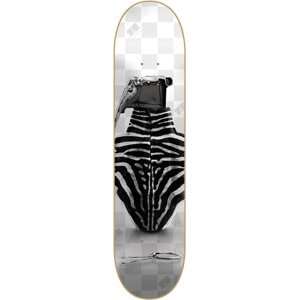  Superior Snazzy Grenades Skateboard Deck   8.1 Zebra 