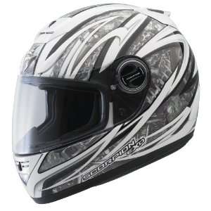  Scorpion EXO 700 Engine White Medium Full Face Helmet 
