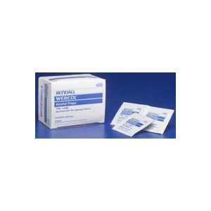     Prep Surgical Alcohol Pads Webcol Large 200/Bx by, Kendall Company
