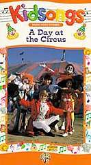 Kidsongs   A Day at the Circus VHS  