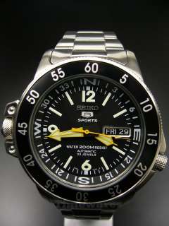 Seiko 5 Sports Automatic Watch 200M Compass SKZ211K1  