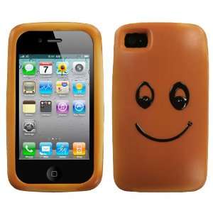  2012 Bread Feel Smiley Face Soft Case for iPhone 4/4S(Bread 