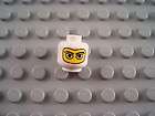 LEGO White Minifig Balaclava Racing Head