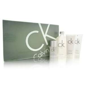  CK One by Calvin Klein 4 Piece Set Includes 6.7 oz Eau de 