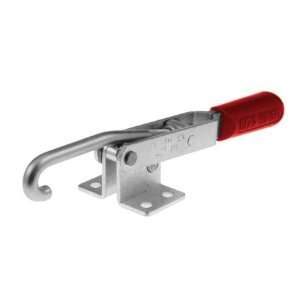 De Sta Co Pull Action Latch Clamp, Flange base, hooked pull bar, w 