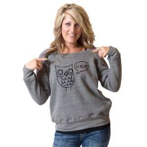  O Rly Owl Slouchy Wideneck Sweater 
