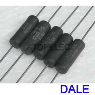 10pcs Vishay DALE Mexico Resistors 6.5W/120ohm 5%  