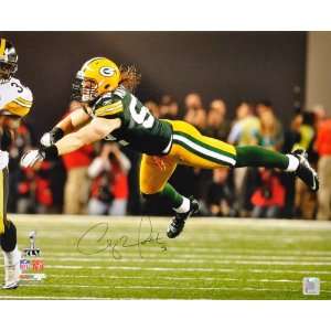  Clay Matthews Green Bay Packers Super Bowl XLV Autographed 