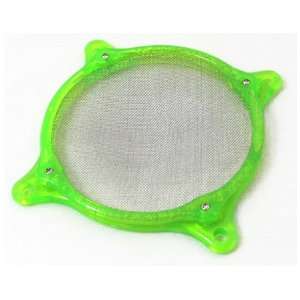   Green Stainless/Plastic 2 piece Fan Filter Kit for 120mm Cooling Fan