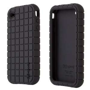 Speck Rubberized Pixelskin Case for Iphone 4   Black Cell 