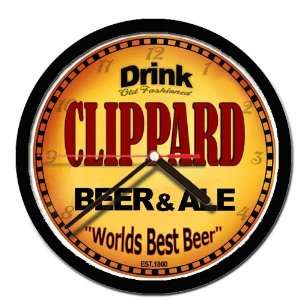  CLIPPARD beer and ale cerveza wall clock 