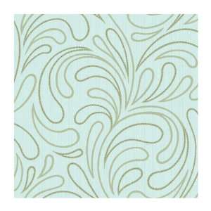   By The Sea AC6171 Water Spout Wallpaper, Spa Blue