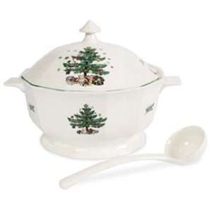   Nikko Christmastime Covered Soup Tureen with Ladle