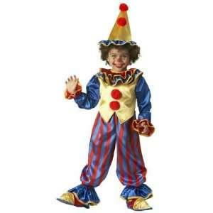  Clownin Round Costume Child Extra Small Size 4 Toys 