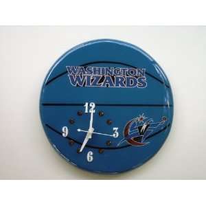  WASHINGTON WIZARDS BASKETBALL WALL CLOCK 