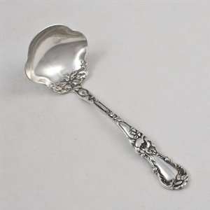  Floral by Wallace, Silverplate Cream Ladle