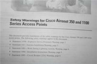 CISCO AIRONET 1100 SERIES WIRELESS ACCESS POINT + CABLE  