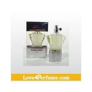 SILVER JEANS by Parfums Silver for Men EAU DE TOILETTE SPRAY 3.6 OZ 