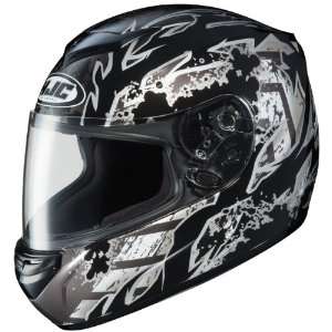  HJC CS R2 Skarr Full Face Motorcycle Helmet Black 