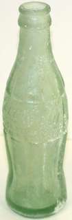 Vintage Coca Cola Cuba Green Emb Dug Soda Bottle  