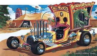 Revell 1/24 Tom Daniel Circus Wagon plastic model#4263  
